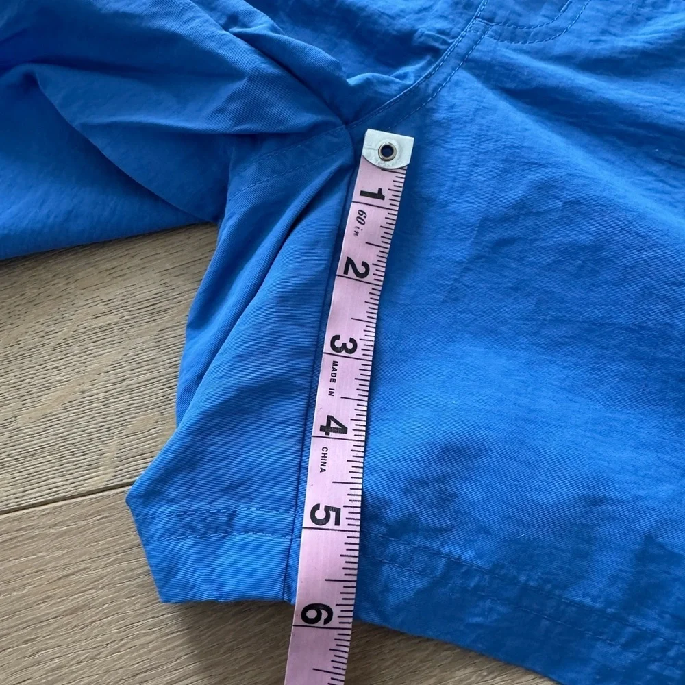 NWT Lands' End Men's Blue Swim Trunks Medium